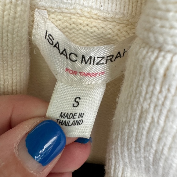 Isaac Mizrahi for Target Cream Shawl Collar Cardigan - Picture 5 of 5